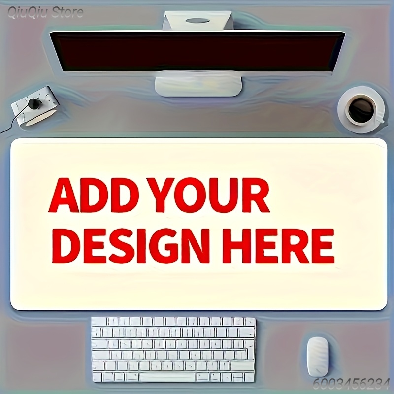 Gaming Keyboard And Mouse Pad - Alas Mouse Gambar Kustom, Alas Meja