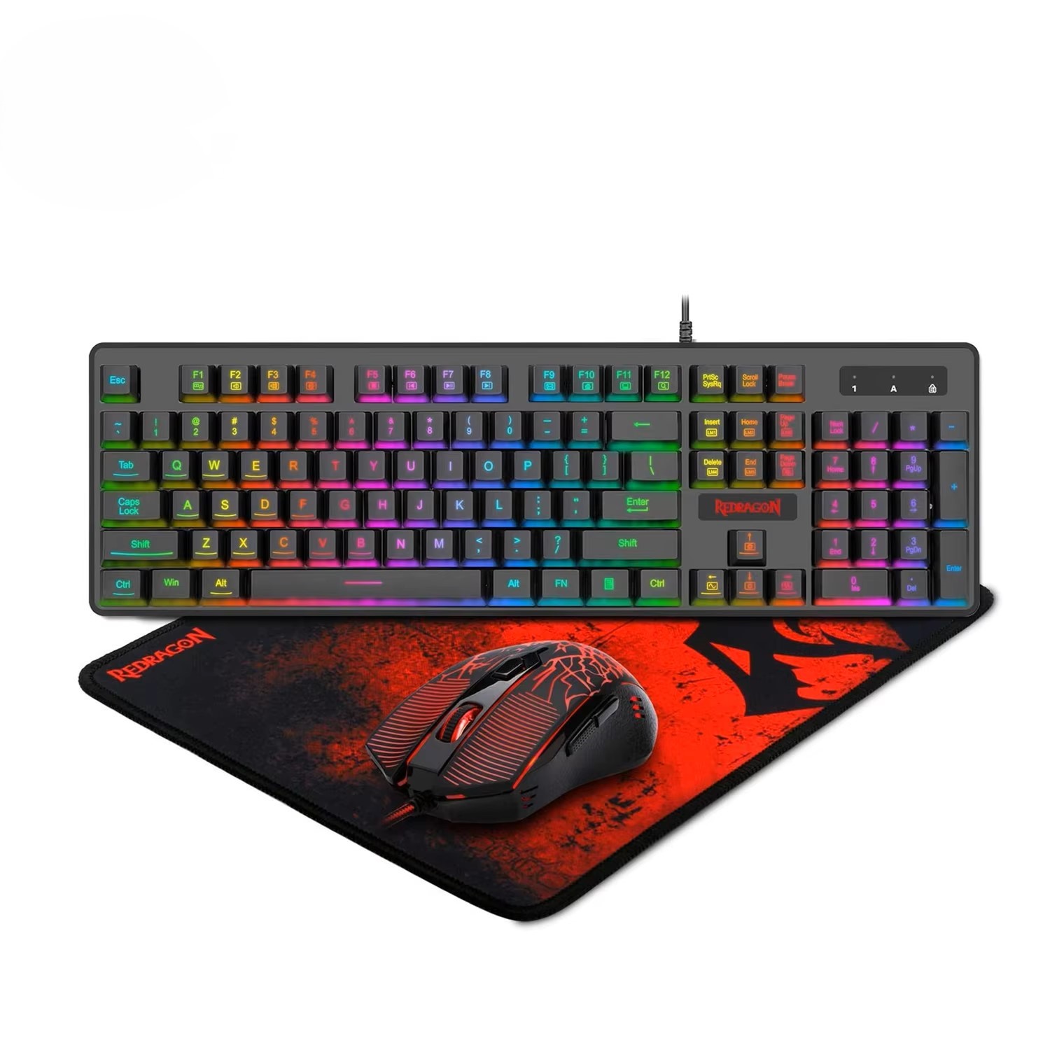 Gaming Keyboard Ergonomics - Redragon S107 RGB Gaming Keyboard &