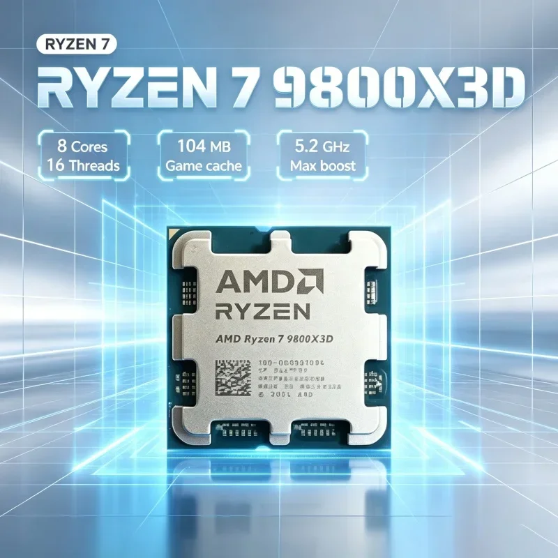 CPU Gaming AMD Ryzen 7 9800X3D - Amd Cpu Ryzen 7 ulasan dan harga