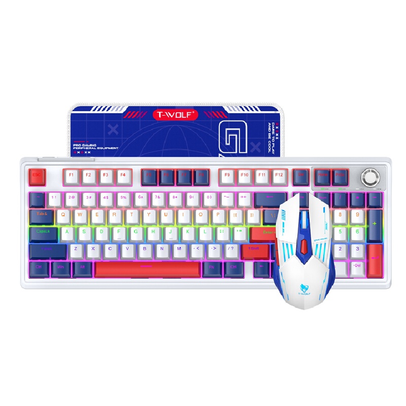 Kombo Keyboard dan Mouse Mekan - Gaming Keyboard And Mouse Combo Wireless ulasan dan harga
