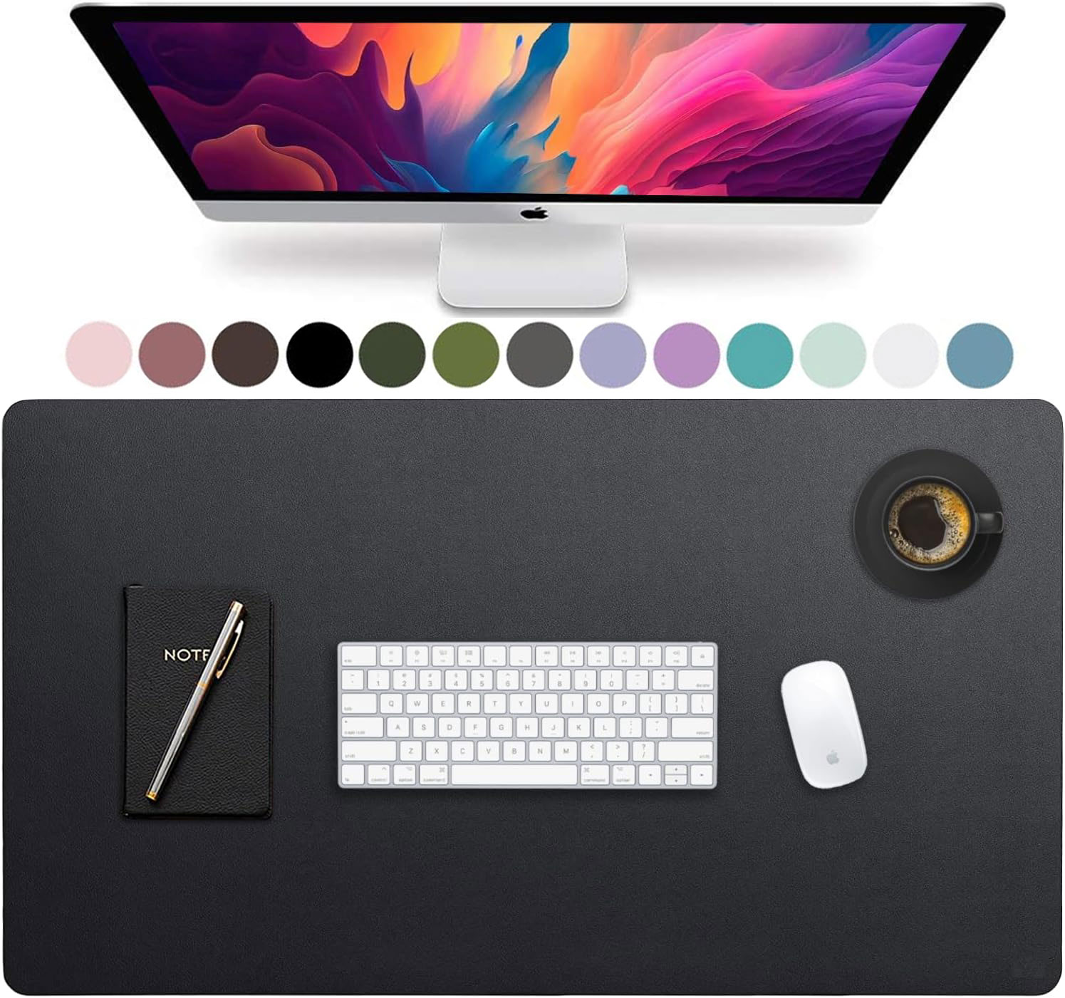 Alas Meja Kulit Ukuran Besar,  - Gaming Keyboard And Mouse Pad ulasan dan harga