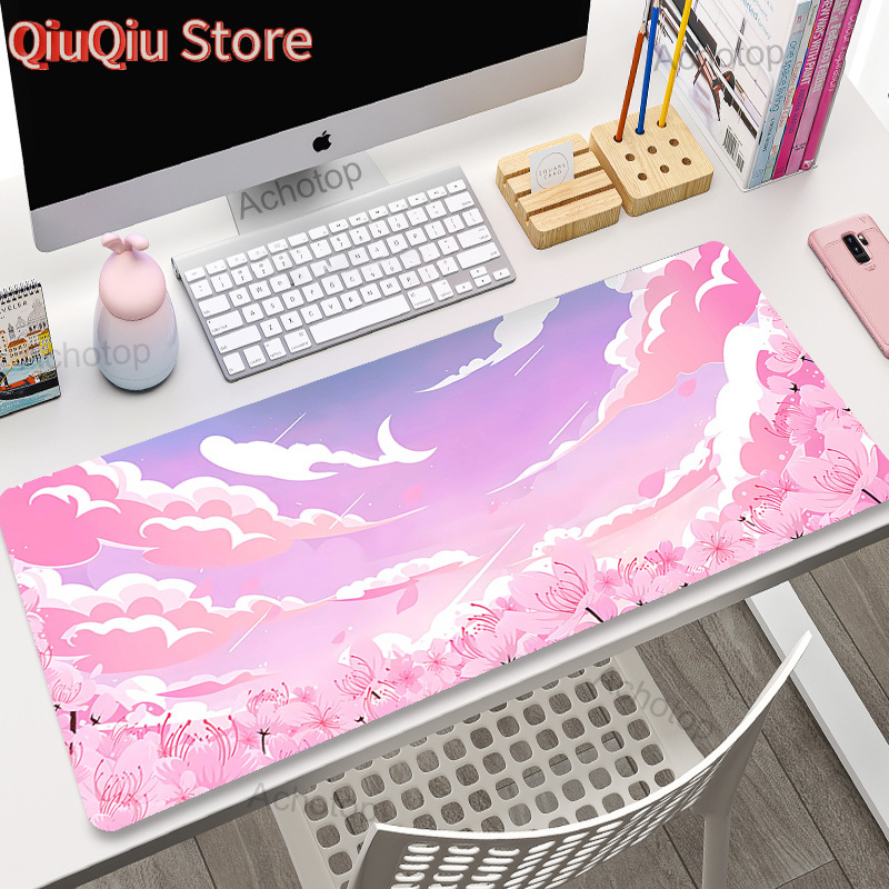 Alas Mouse Awan Merah Muda Ala - Keyboard Mouse Bundle Gaming ulasan dan harga
