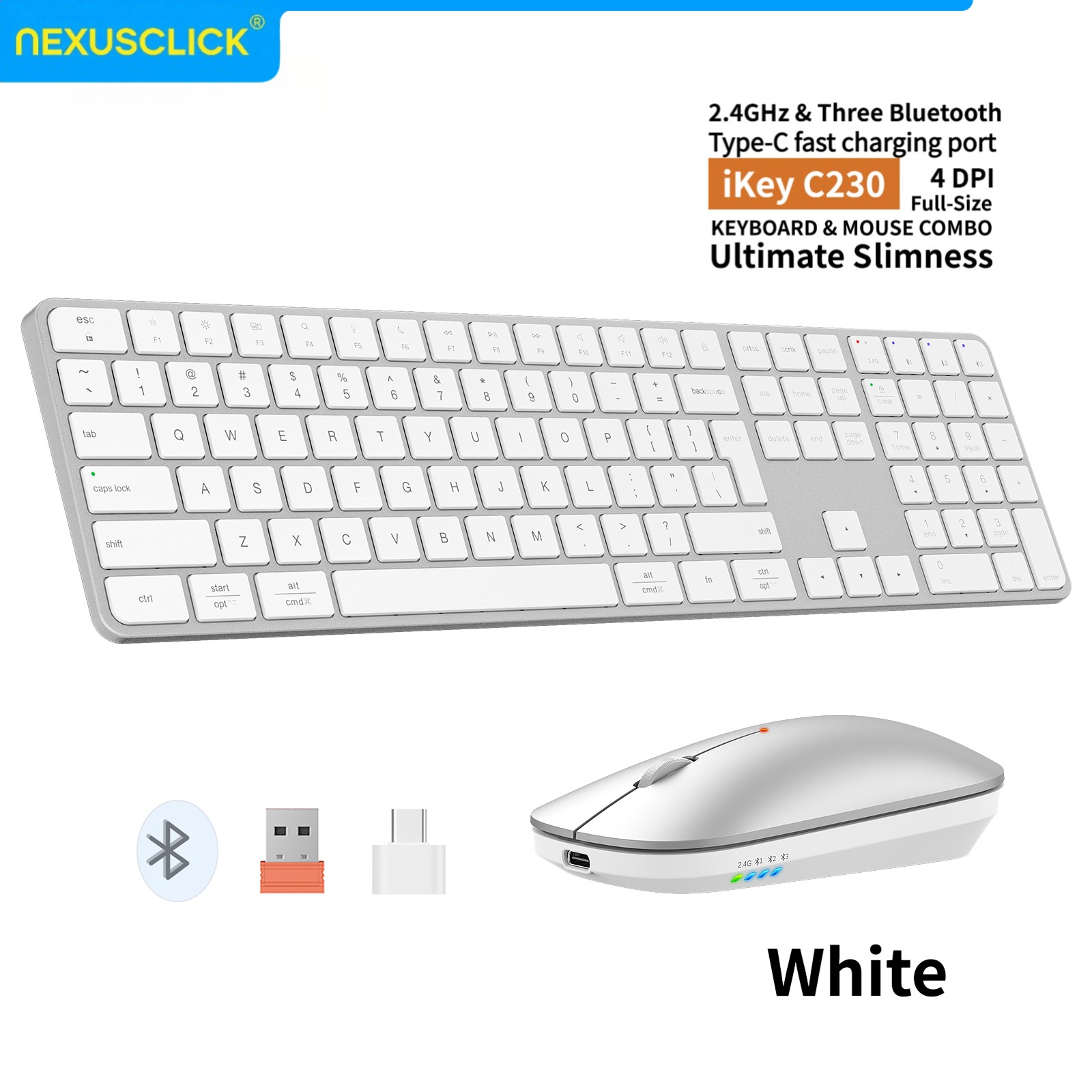NexusClick Kombinasi Keyboard  - Gaming Keyboard And Mouse Combo Wireless ulasan dan harga