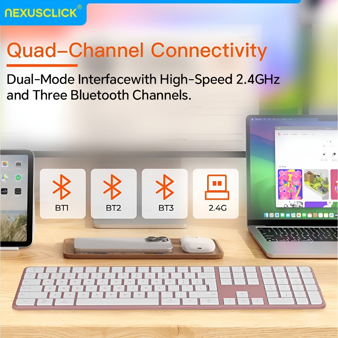 NexusClick Kombinasi Keyboard  - Gaming Keyboard And Mouse Combo Wireless ulasan dan harga