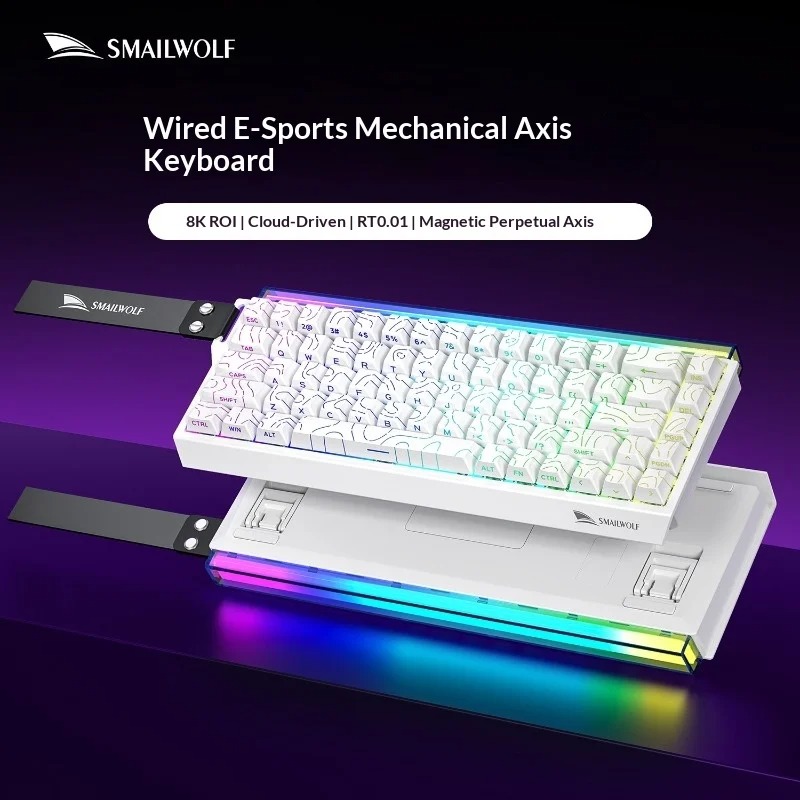 Keyboard Gaming SK11HE Wired H - Gaming Keyboard Hall Effect Switches ulasan dan harga
