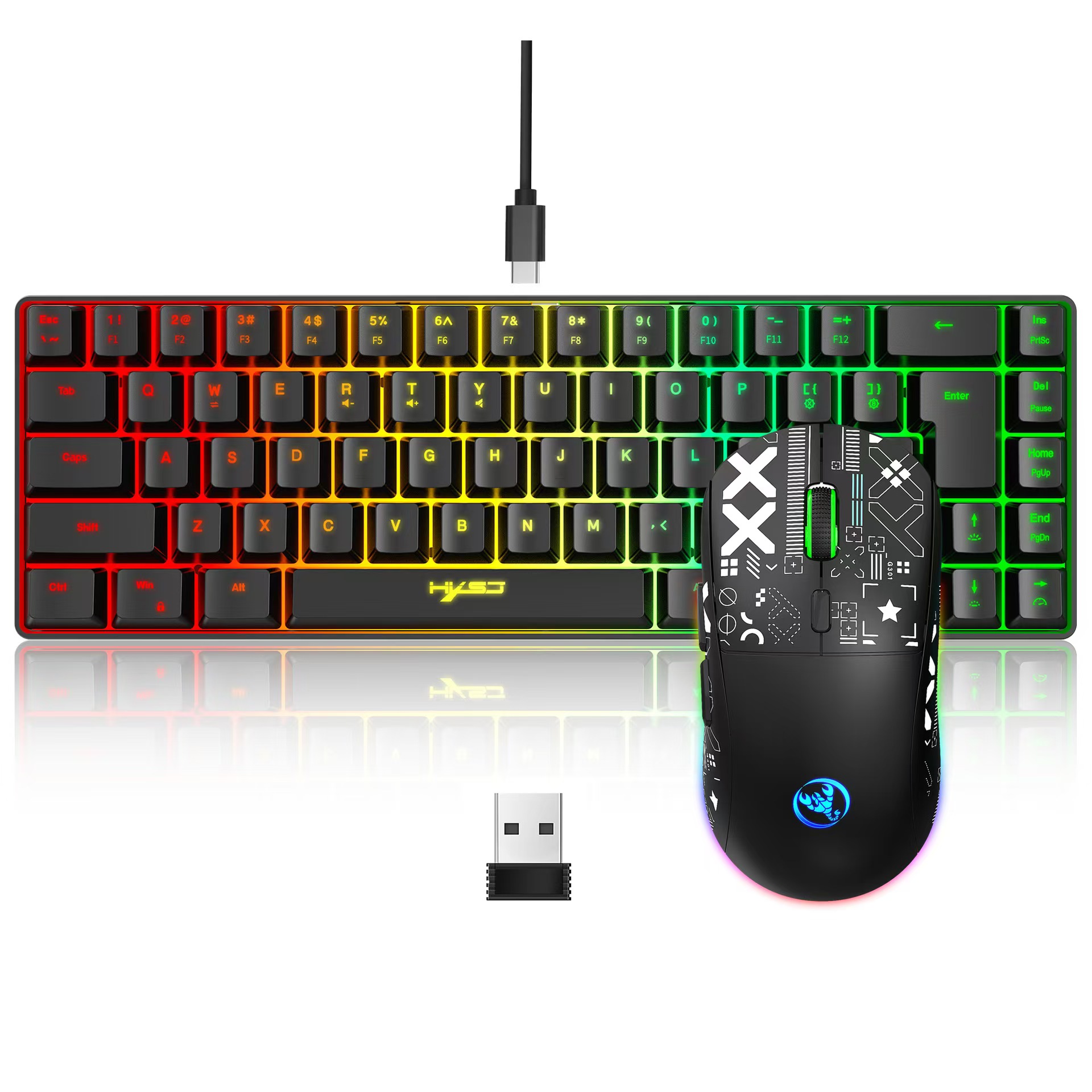 Set Keyboard dan mouse game, s - Keyboard Mouse Bundle Gaming ulasan dan harga
