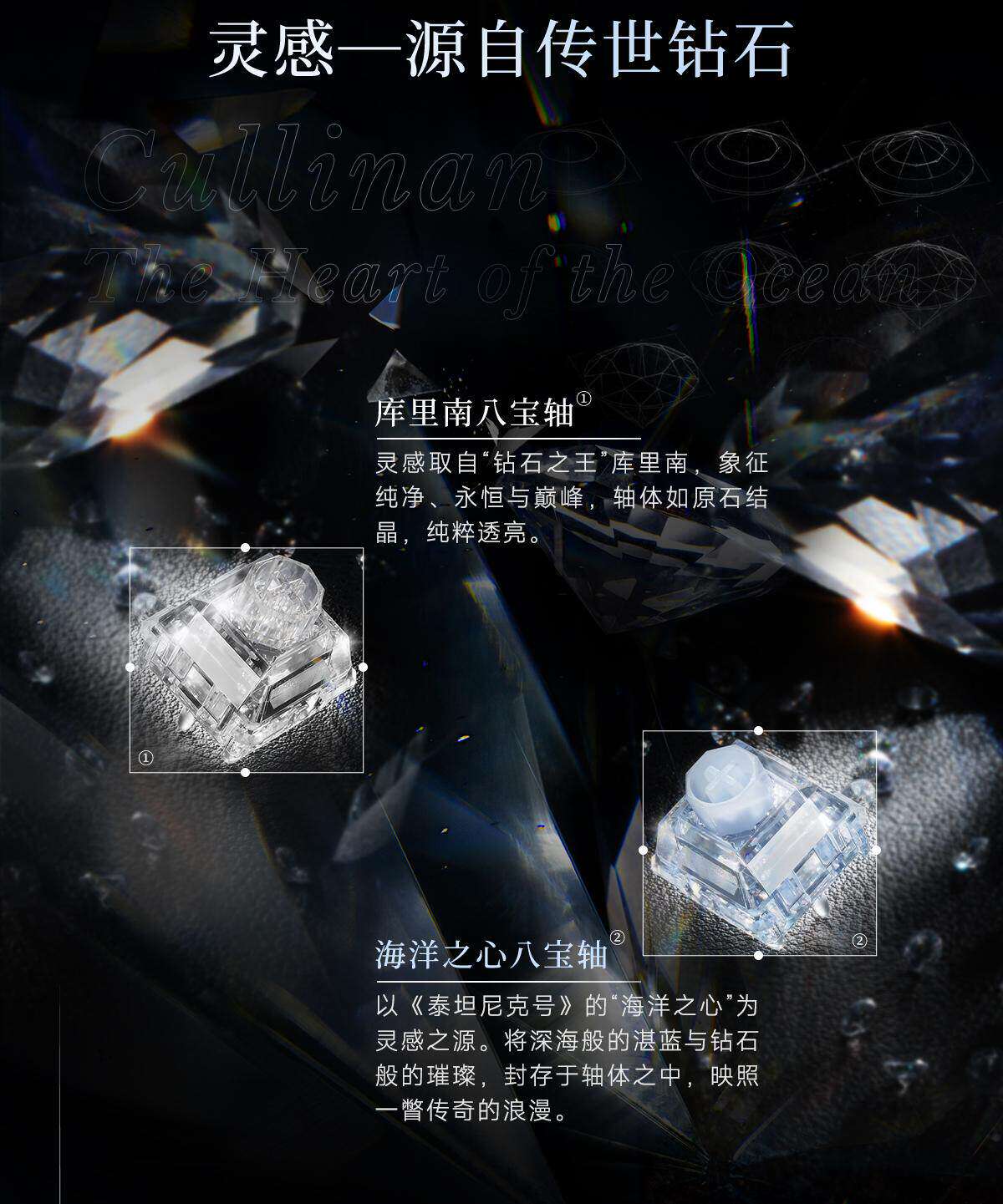 WS Wuque Studio Babao Diamond  - Gaming Keyboard Hall Effect Switches ulasan dan harga