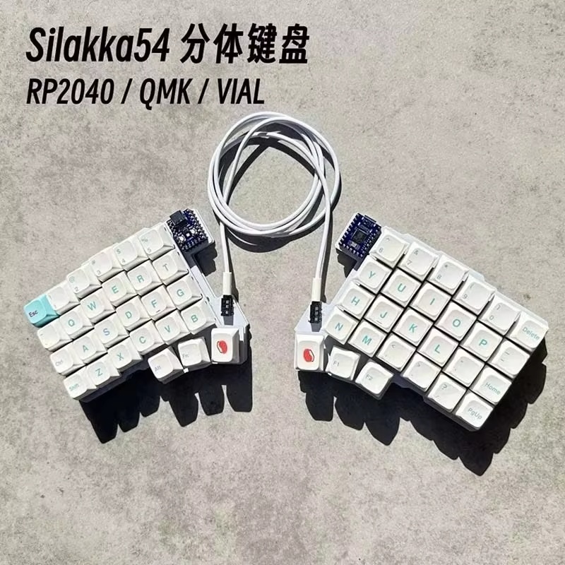 Silakka54 Keyboard Mekanik Erg - Gaming Keyboard 1 Hand ulasan dan harga