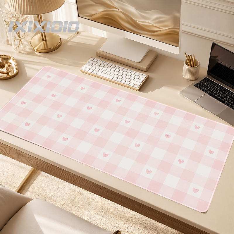 Alas Mouse Pink Plaid Gamer XL - Keyboard Mouse Bundle Gaming ulasan dan harga