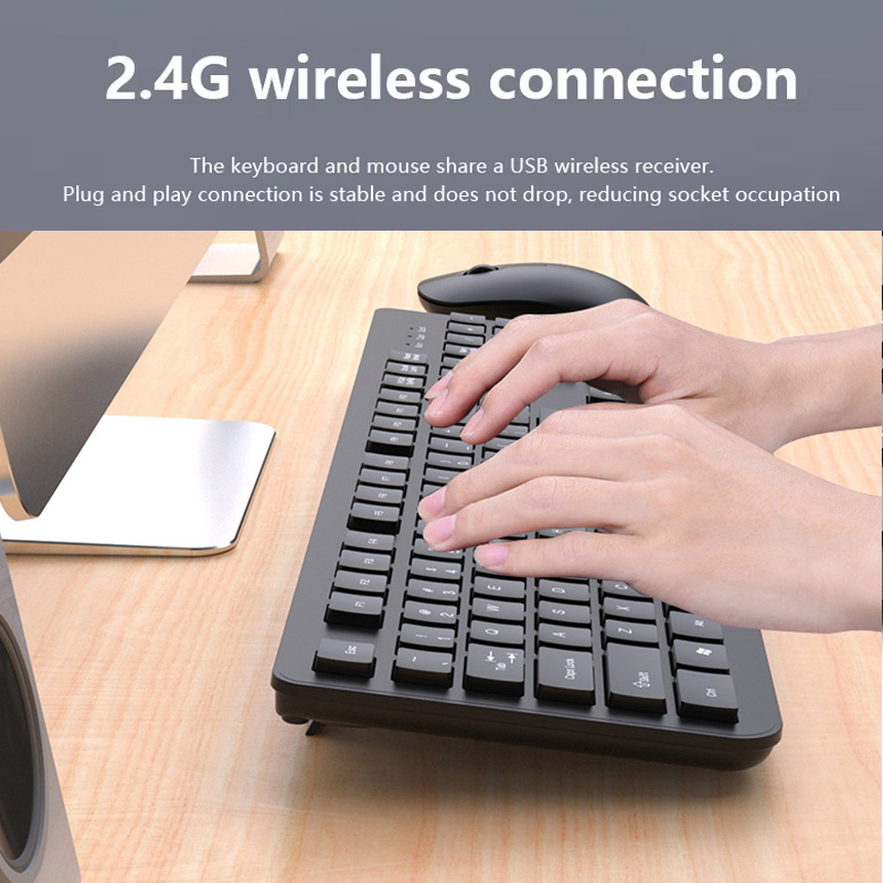 Set Mouse Keyboard Nirkabel 2. - Gaming Keyboard And Mouse Combo Wireless ulasan dan harga