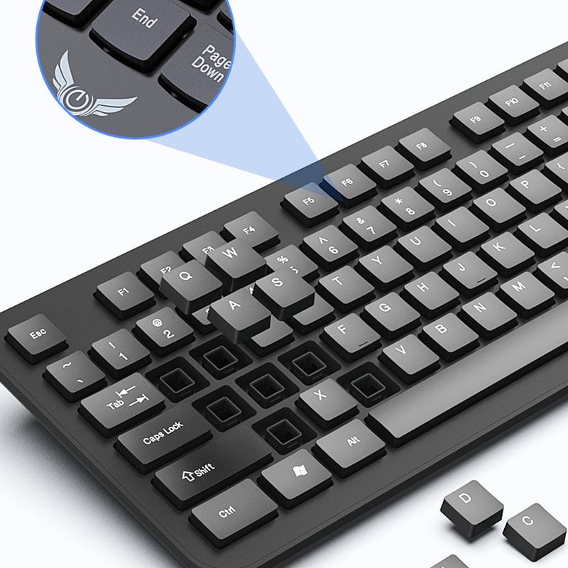 Set Mouse Keyboard Nirkabel 2. - Gaming Keyboard And Mouse Combo Wireless ulasan dan harga