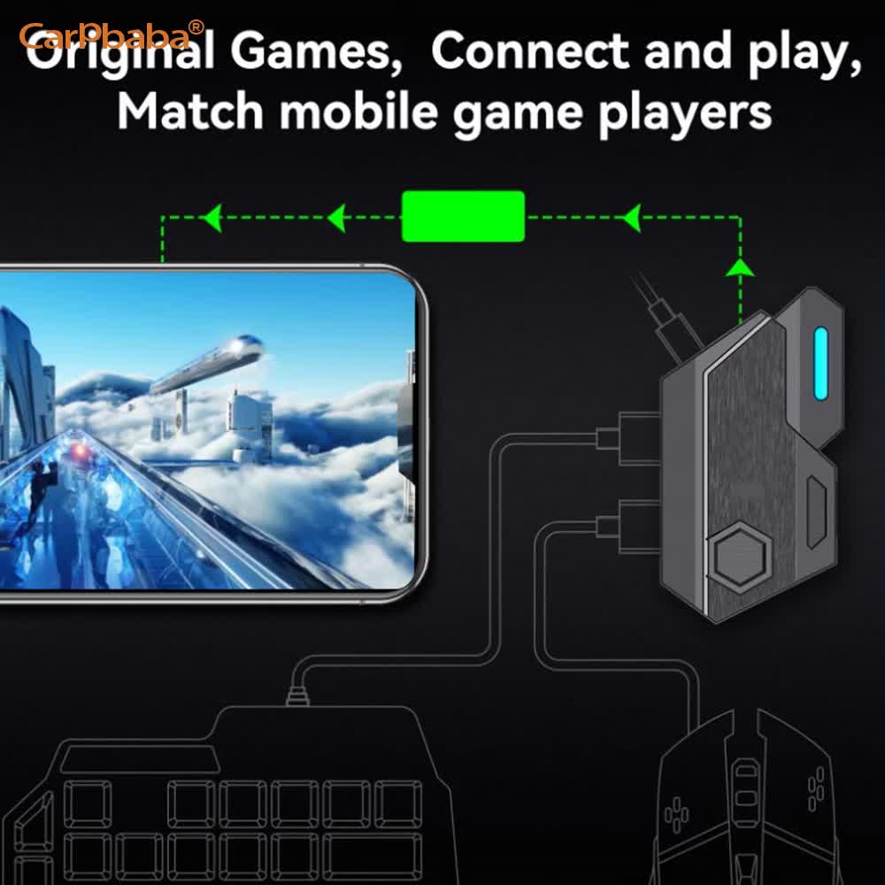 Konverter Mouse & Keyboard Mix - Gaming Keyboard And Mouse Mobile ulasan dan harga