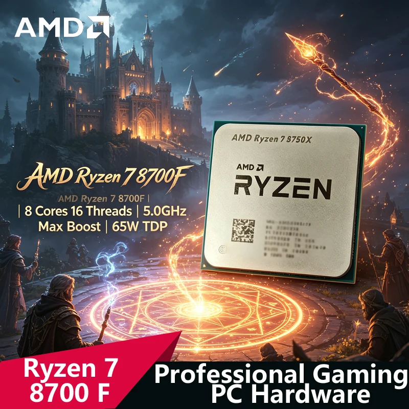 AMD Ryzen 7 8700F 4nm AM5 CPU  - Amd Cpu Ryzen 7 ulasan dan harga