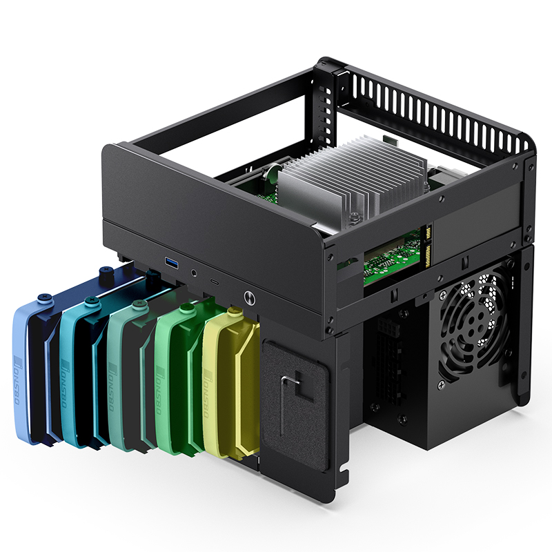 JONSBO N2 NAS casing ITX Mini  - Aluminum Case 65 ulasan dan harga