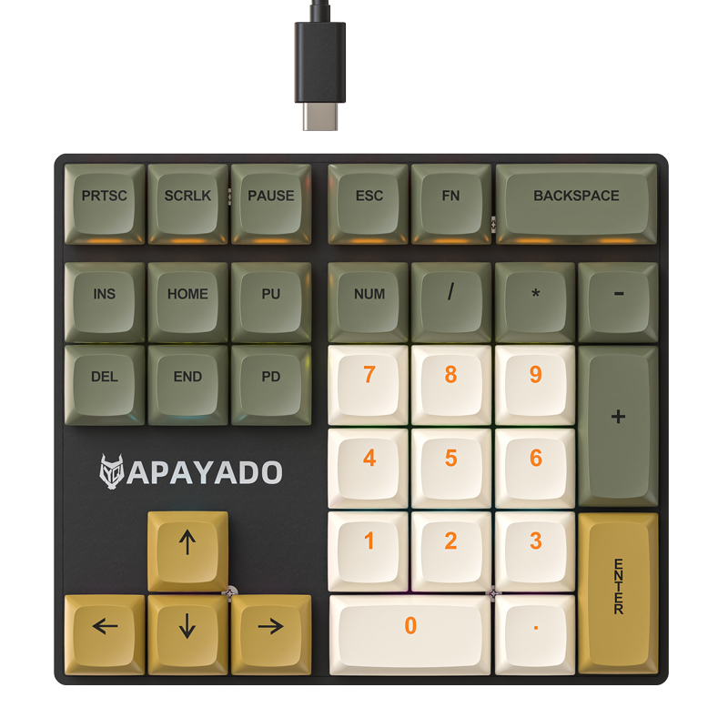 K33 Keypad Numerik Mekanis Ber - Gaming Keyboard 1 Hand ulasan dan harga