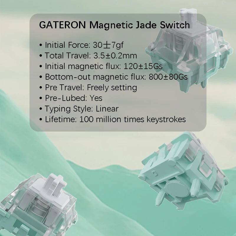 Gateron saklar giok magnetik L - Keyboard Lube Kit ulasan dan harga