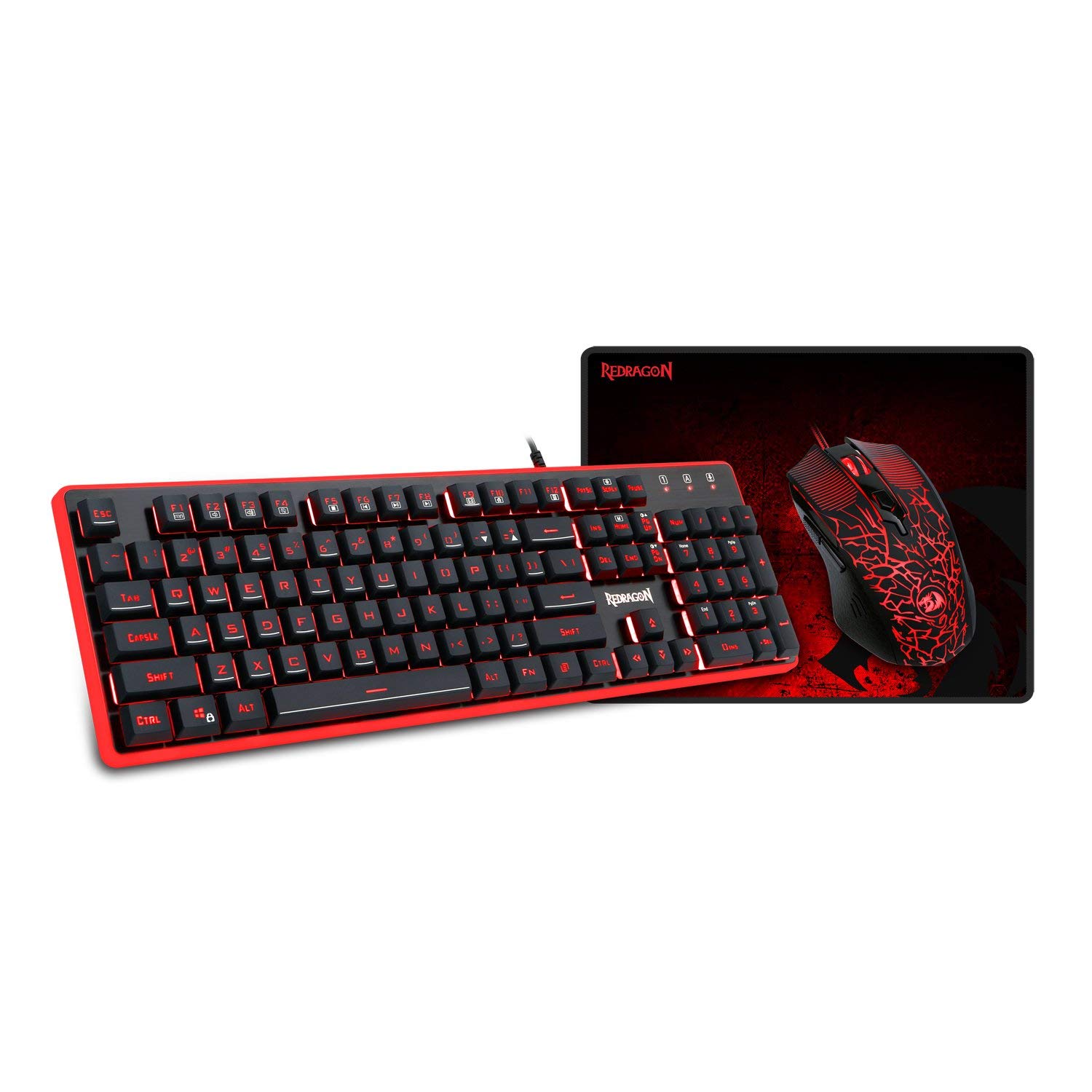Redragon S107 RGB Gaming Keybo - Gaming Keyboard Ergonomics ulasan dan harga