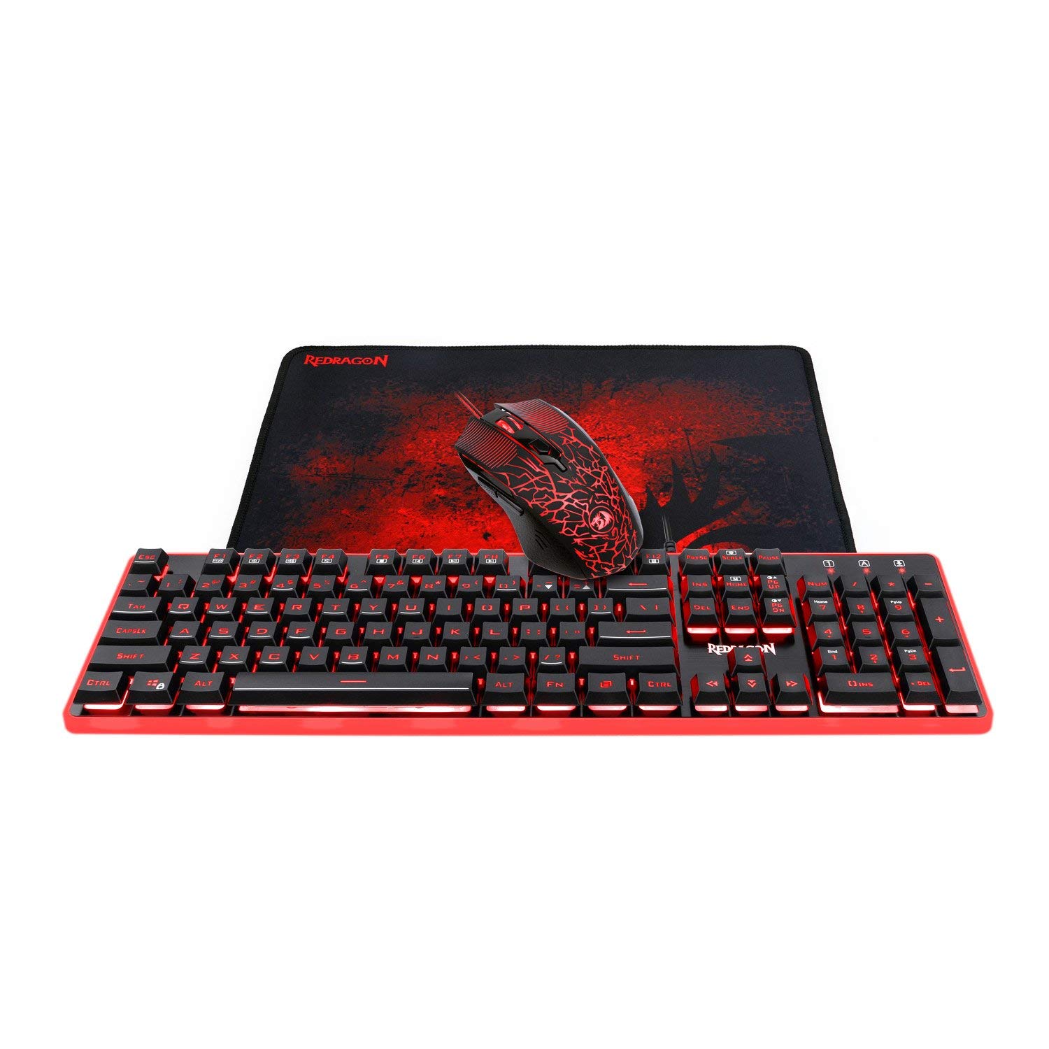 Redragon S107 RGB Gaming Keybo - Gaming Keyboard Ergonomics ulasan dan harga