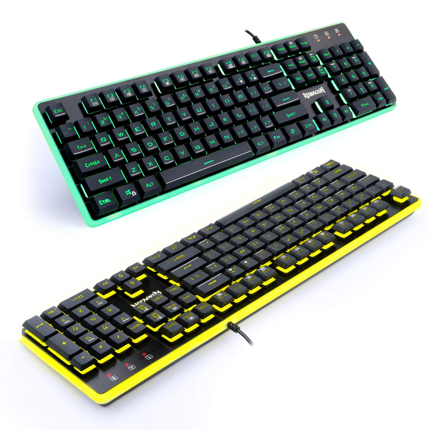 Redragon S107 RGB Gaming Keybo - Gaming Keyboard Ergonomics ulasan dan harga